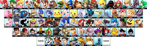 Super Smash Bros Crusade Roster Maker Edition By Sandvich33 On Deviantart