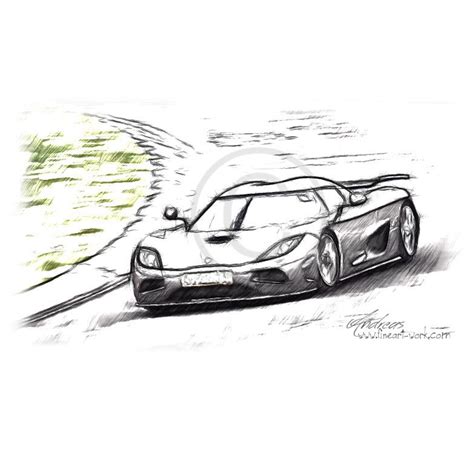 Koenigsegg Agera Drawingtutorials101 Colorier Coloriage Bugatti