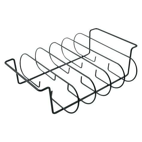 Slynshome Clearance Rib Racks For Grilling And Smoking Long Stainless