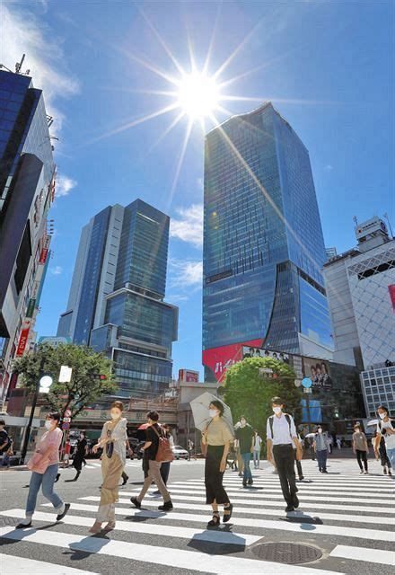 東京都心、午前中から猛暑日に 暑さのピークあすまで：東京新聞デジタル