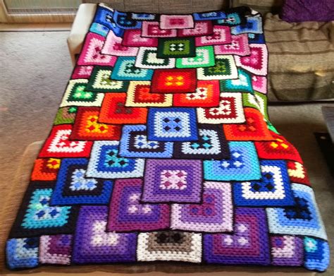 Patchwork Granny Decke Kostenlose Anleitung