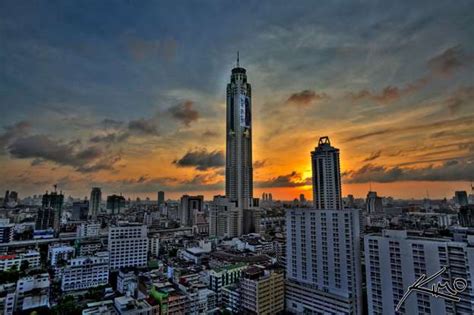 Sunrise Over Bangkok City Thailand | HDR Photography by Captain Kimo