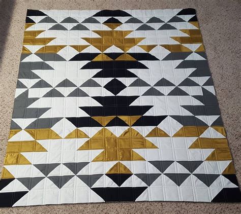 Sequoia Quilt Pattern Native American Quilt Aztec Quilt Southwest