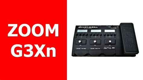 Zoom G3xn Review En Español Youtube