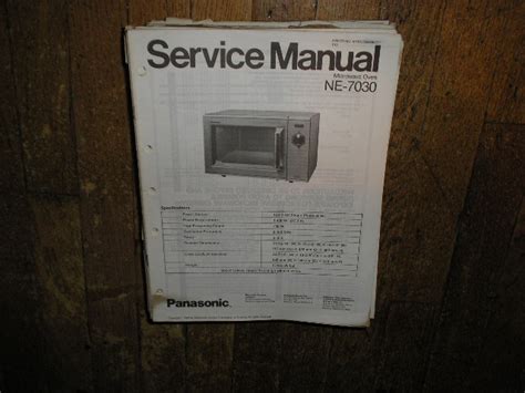 Microwave Repair: Panasonic Microwave Repair Manual