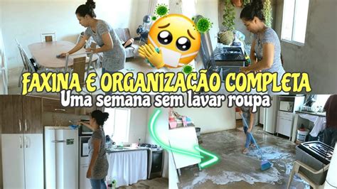 FAXINA E ORGANIZAÇÃO FAXINA DETALHADA NA COZINHA LAVEI MUITA ROUPA