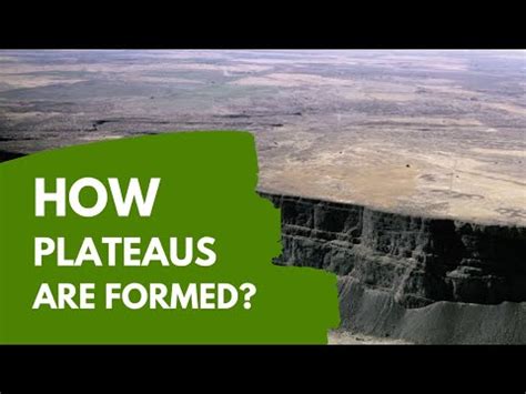 How plateaus are formed? - YouTube