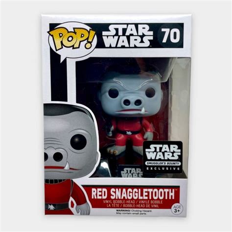 Funko Pop Star Wars Red Snaggletooth Smuggler S Bounty Brian S Toys