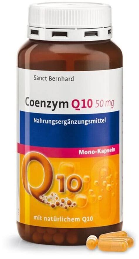 Kräuterhaus Sanct Bernhard Coenzym Q10 50 mg Mono Kapseln 300 Stk ab