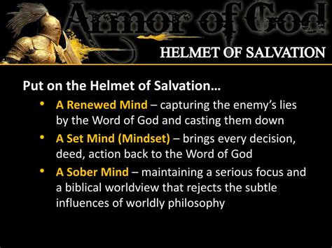 PPT - HELMET OF SALVATION PowerPoint Presentation, free download - ID:1971338