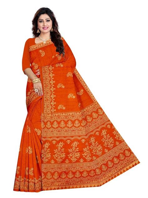 VIHA Printed Daily Wear Pure Cotton Saree 5 5 M At Rs 499 In Jetpur