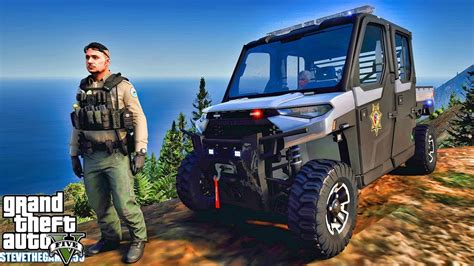 GTA 5 Mod Park Ranger Patrol GTA 5 Lspdfr Mod 4K YouTube