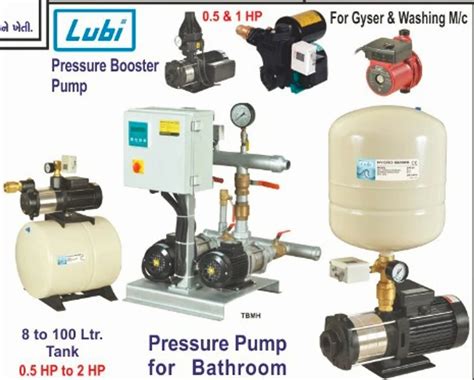 Lubi Home Pressure Booster Pump For Bathroom Gyser Washing Machine At