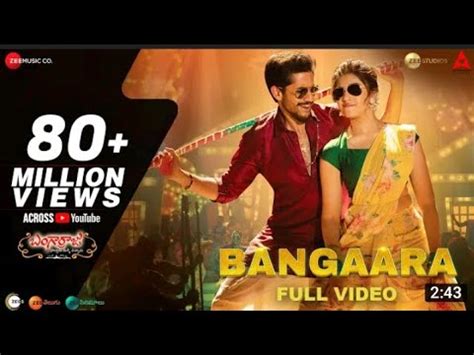 Bangaara Full Video Bangarraju Akkineni Naga Chaitanya Krithy