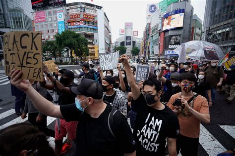 In Japan The Message Of Anti Racism Protests Fails To Hit Home The