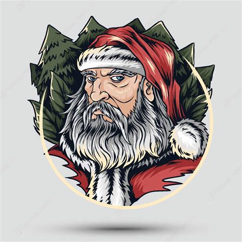 Santa Claus Art Work Bengkel Print Care