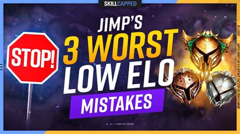 Jimp S Worst Low Elo Mistakes That Stop You From Climbing Youtube