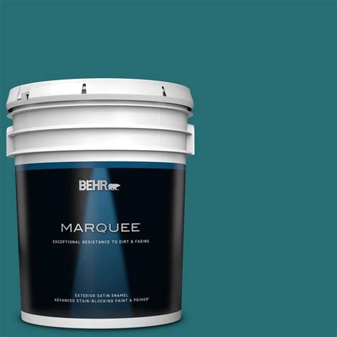 Behr Marquee Gal M Antigua Satin Enamel Exterior Paint