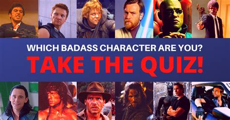 Which Badass Movie Character are You as a Gamer? Take the Personality ...