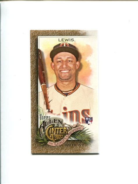 Topps Allen Ginter Mini Gold Border Royce Lewis Rc Ebay