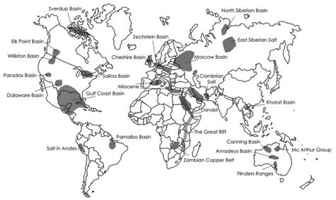 Magmatic Origin Salt Deposits