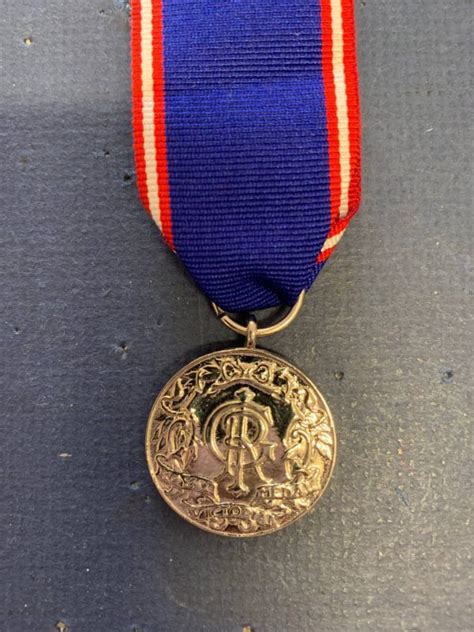 Replica Silver Royal Victorian Medal King George Vi Quarterdeck