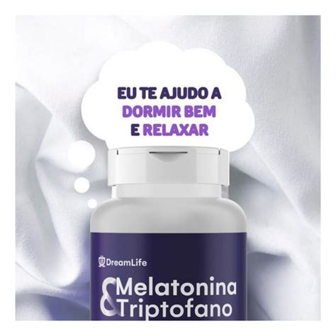 Melatonina E Triptofano C Psulas Magn Sio Vitamina B Mercadolivre