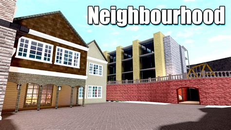 Making A City For People In Bloxburg Tiny Neighbourhood