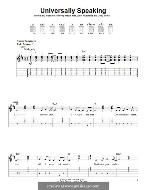 Universally Speaking Red Hot Chili Peppers By Flea A Kiedis C Smith J Frusciante On