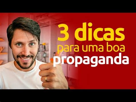 Elementos Principais Para Fazer Uma Boa Propaganda Youtube