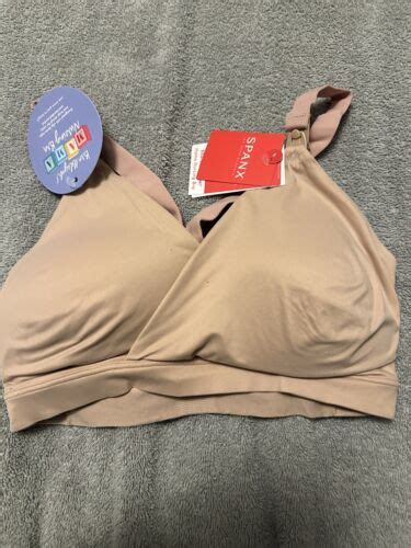 NWT SPANX Bra Llelujah Mama Nursing Bra 30040R Naked 2 0 Small 21