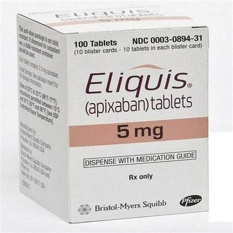 Apixaban Eliquis Uses Dose Side Effects Moa Brands In 43 Off