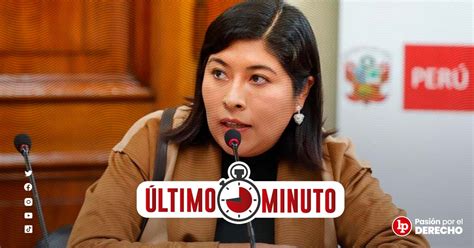 Fiscal A De La Naci N Presenta Denuncia Constitucional Contra Expremier