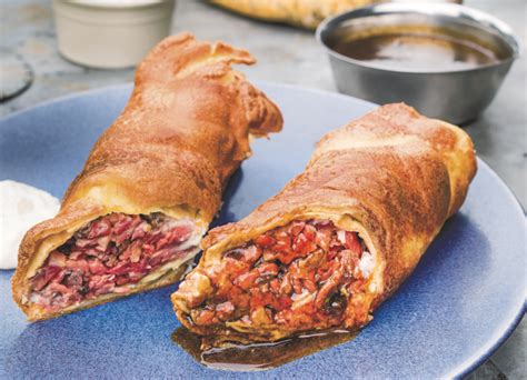 A Yorkshire Pudding Wrap Is Like A French Dip In Burrito Form