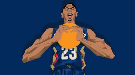 Anthony Davis The Next One Caricature Art Hooped Up Anthony Davis