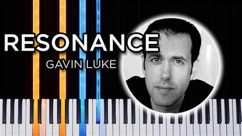 Gavin Luke Resonance Piano Tutorial Youtube