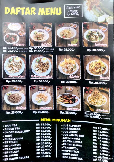 Selalu Diperbarui Menu Soto Betawi Bang Kubil Green Ville