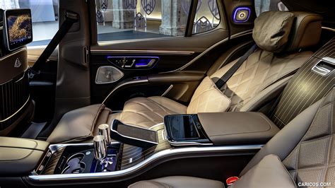 Mercedes Maybach Eqs Suv Interior Color Leather Nappa