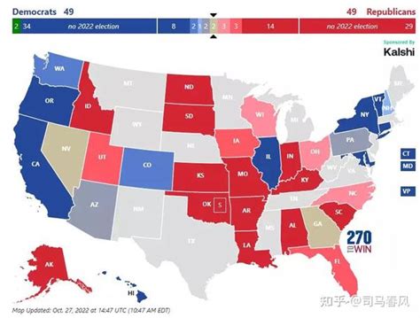 美国四年一度中期选举：共和党拿下两院的胜率更大 知乎