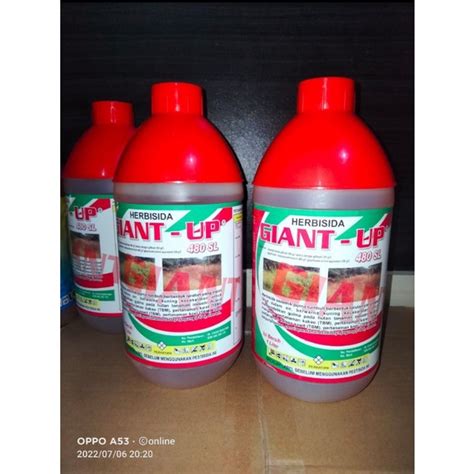 Jual Promo Herbisida Giant Up Sl Kemasan Liter Glifosat Obat