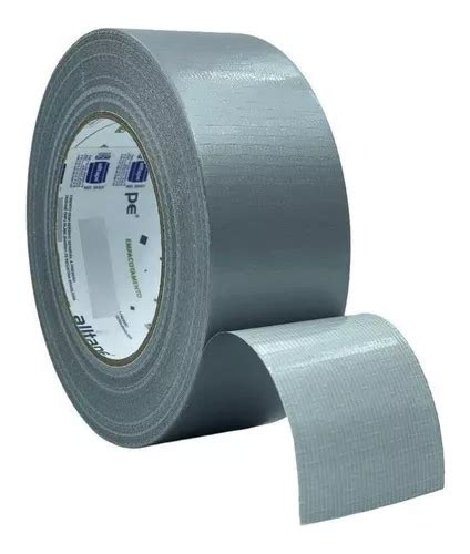 Fita Adesiva Silver Tape Cinza Multiuso Mm X M Uso Geral