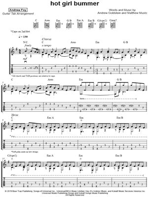 Hot Girl Bummer Sheet Music Arrangements Available Instantly Musicnotes