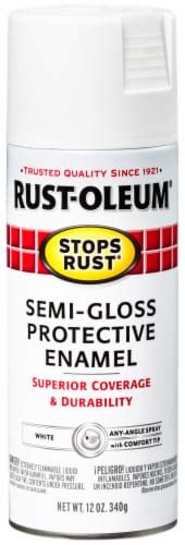 Rust Oleum Semi Gloss Protective Enamel Spray Paint 12 Fl Oz Kroger