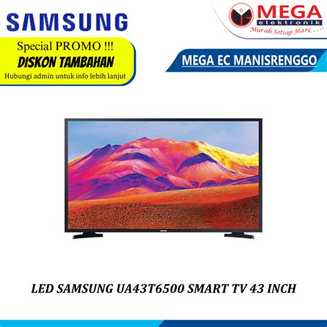 Jual LED SAMSUNG UA43T6500 SMART TV 43 INCH Shopee Indonesia