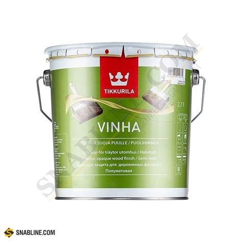 Антисептик кроющий TIKKURILA (ТИККУРИЛА) Vinha VC полуматовый ...