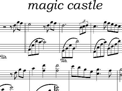 Magic Castle魔法之城 东方神起 东方神起 钢琴谱 五线谱