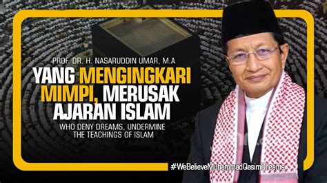 Yang Mengingkari Mimpi Merusak Ajaran Islam Mimpi Muhammad Qasim