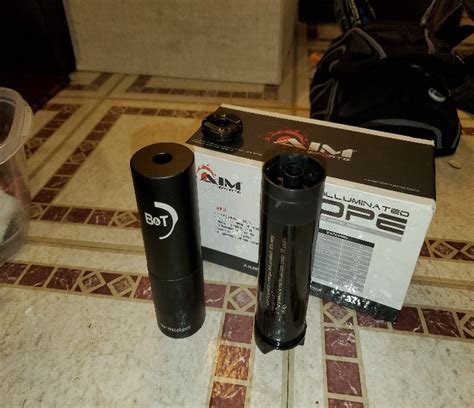 Sold B T Mock Suppressor Tracer Unit By Asg Black Mm Hopup