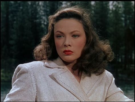 Gene Tierney In Leave Her To Heaven Gene Tierney Film Fan