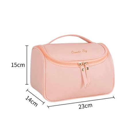 Pu Leather Large Cosmetic Bag Power Day Sale